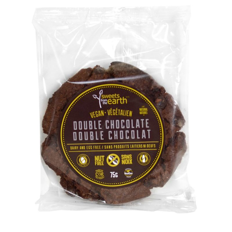 SWEETS FROM THE EARTH DOUBLE CHOCOLATE COOKIE 75G (GLUTEN FREE)