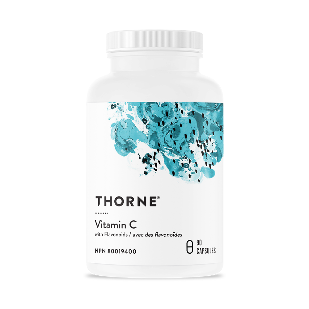 THORNE VITAMIN C 500MG WITH FLAVONOIDS 90 VEGICAPS