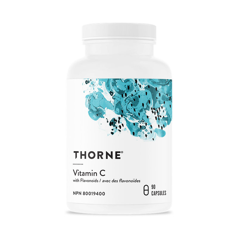 THORNE VITAMIN C 500MG WITH FLAVONOIDS 90 VEGICAPS