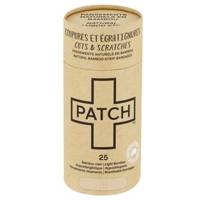 PATCH NATURAL ADHESIVE BANDAGES 25PK