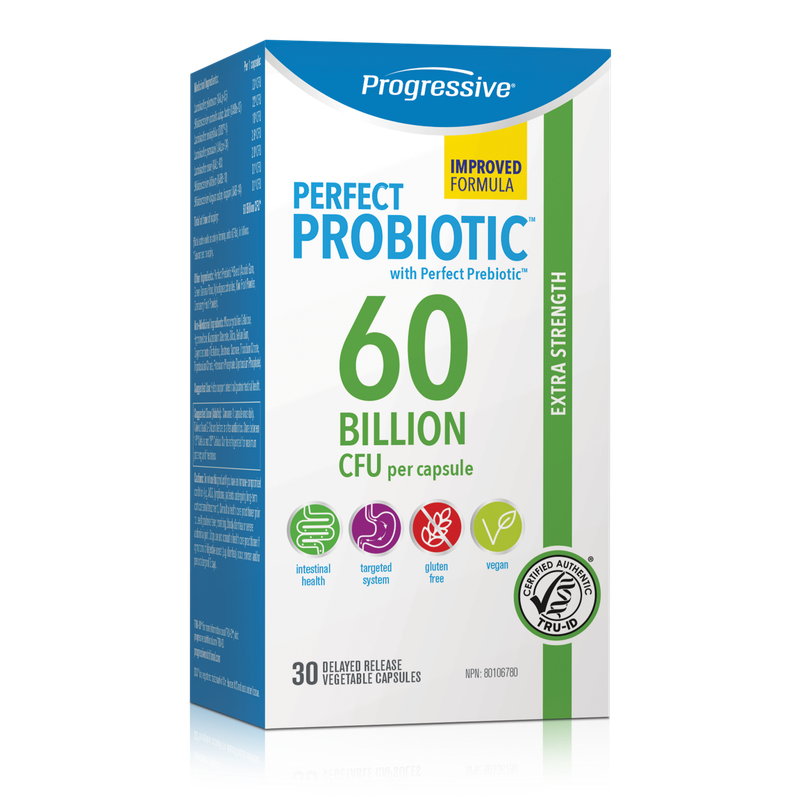 PROGRESSIVE PERFECT PROBIOTIC 60 BILLION 30 CAPS
