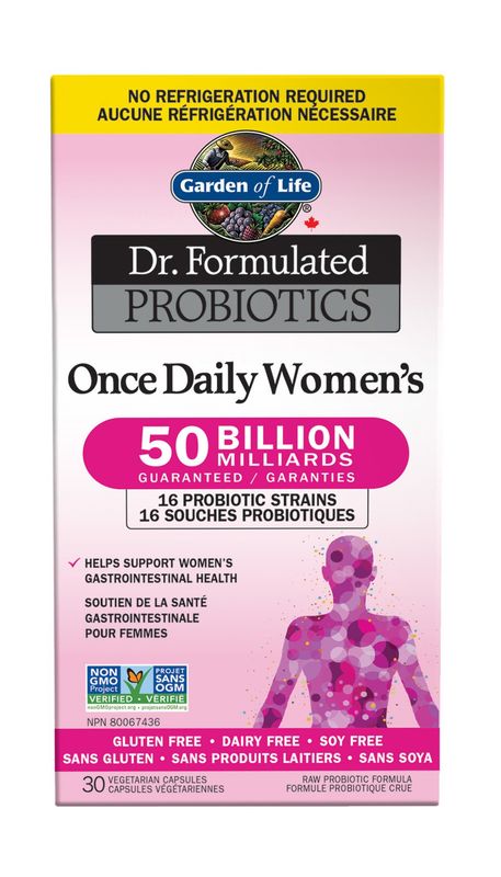 GARDEN OF LIFE DR F ONCE DAILY WOMEN 50-B SS 30VCAPS