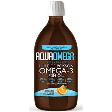AQUAOMEGA 5X ULTIMATE STRENGTH EPA ORANGE 5:1 225ML