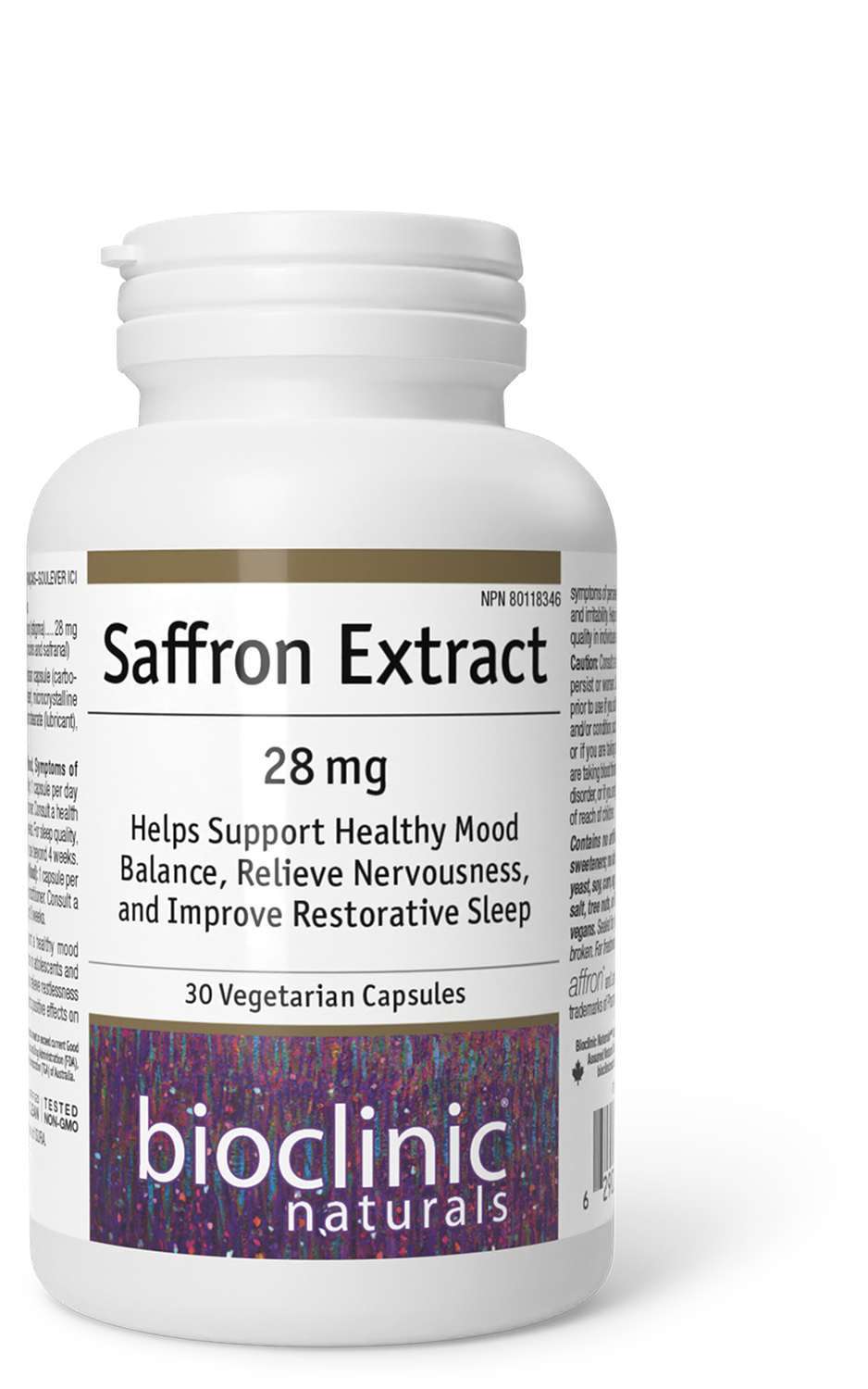 BIO CLINIC SAFFRON 28MG 30 VEG CAPS