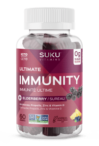 SUKU ULTIMATE IMMUNITY + ELDERBERRY 60 GUMMIES