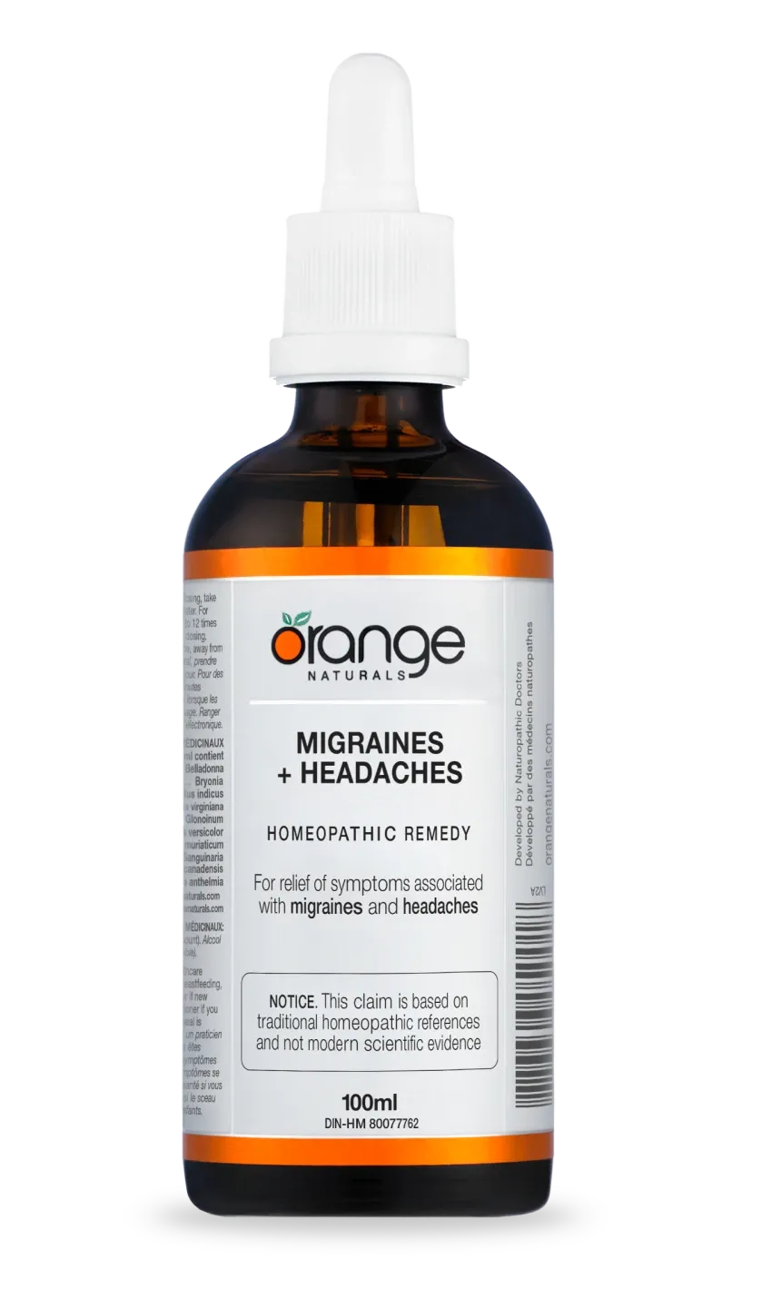 ORANGE MIGRAINE &amp; HEADACHE 100ML