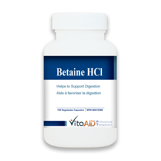 VITA AID BETAINE HCL 150 VEGICAPS