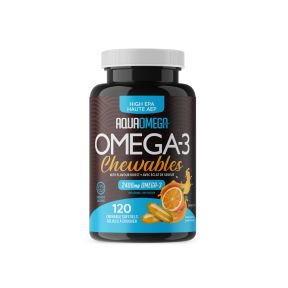 AQUAOMEGA HIGH EPA CHEWABLES ORANGE 120'S