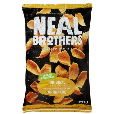 NEAL BROTHERS CORN CHIPS  ORIGINAL 276G