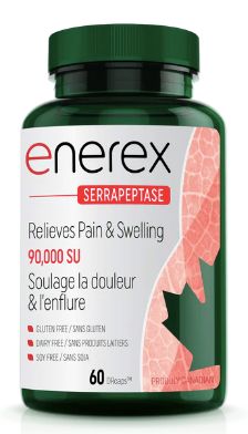 ENEREX SERRAPEPTASE 90,000 SU 120 DELAYED RELEASE CAPS