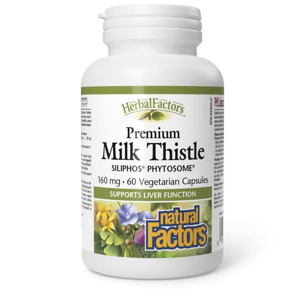 NATURAL FACTORS SILIPHOS PHYTOSOME 160MG 60 VEG CAPS