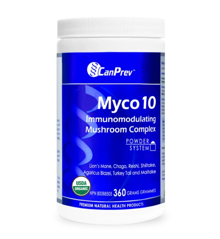 CANPREV MYCO 10 IMMUNOMODULATING MUSHROOM COMPLEX POWDER 360G