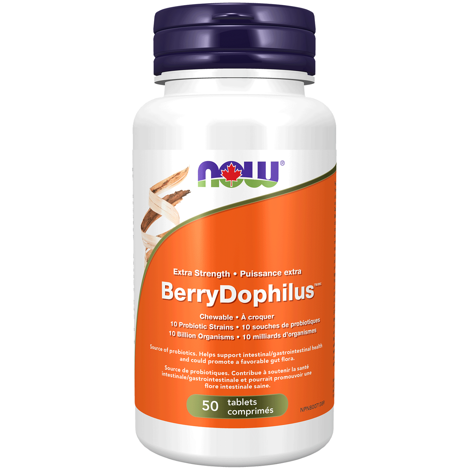 NOW BERRY DOPHILUS EXTRA STRENGTH 10 BILLION 50 CHEW