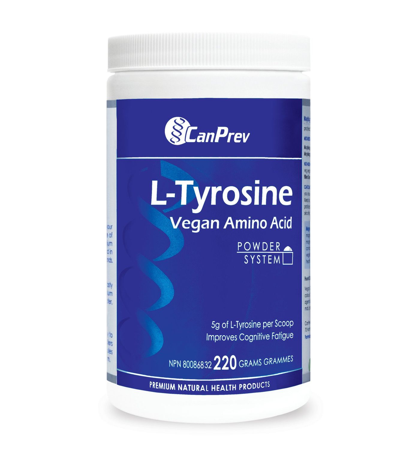 CANPREV L-TYROSINE VEGAN AMINO ACID 220G