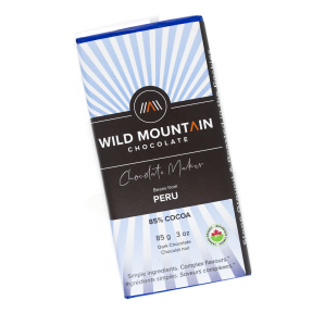 WILD MOUNTAIN PERU DARK CHOCOLATE 85%