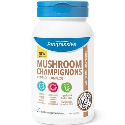 PROGRESSIVE MUSHROOM COMPLEX 90 CAPS