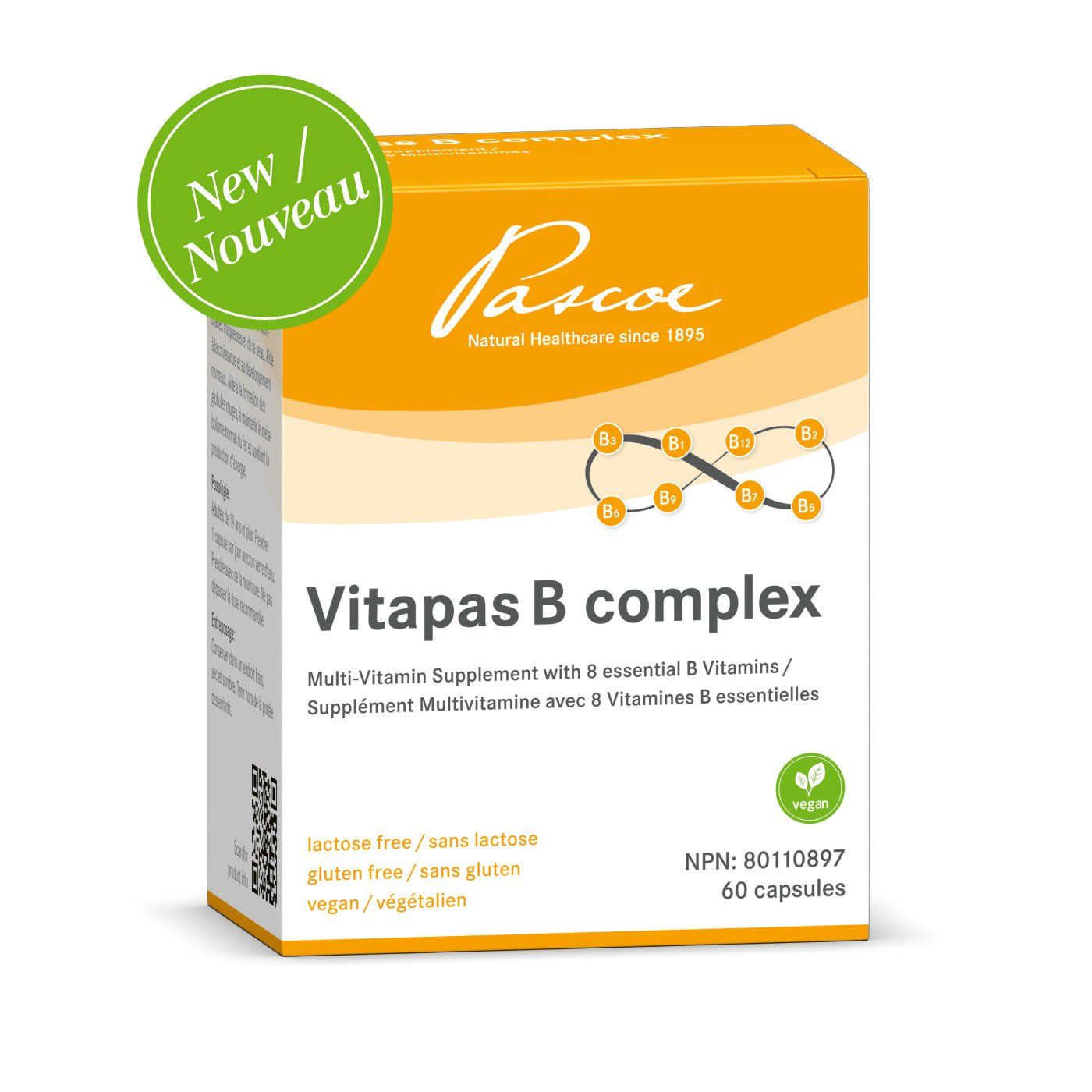 PASCOE VITAPAS B COMPLEX 60 CAPS