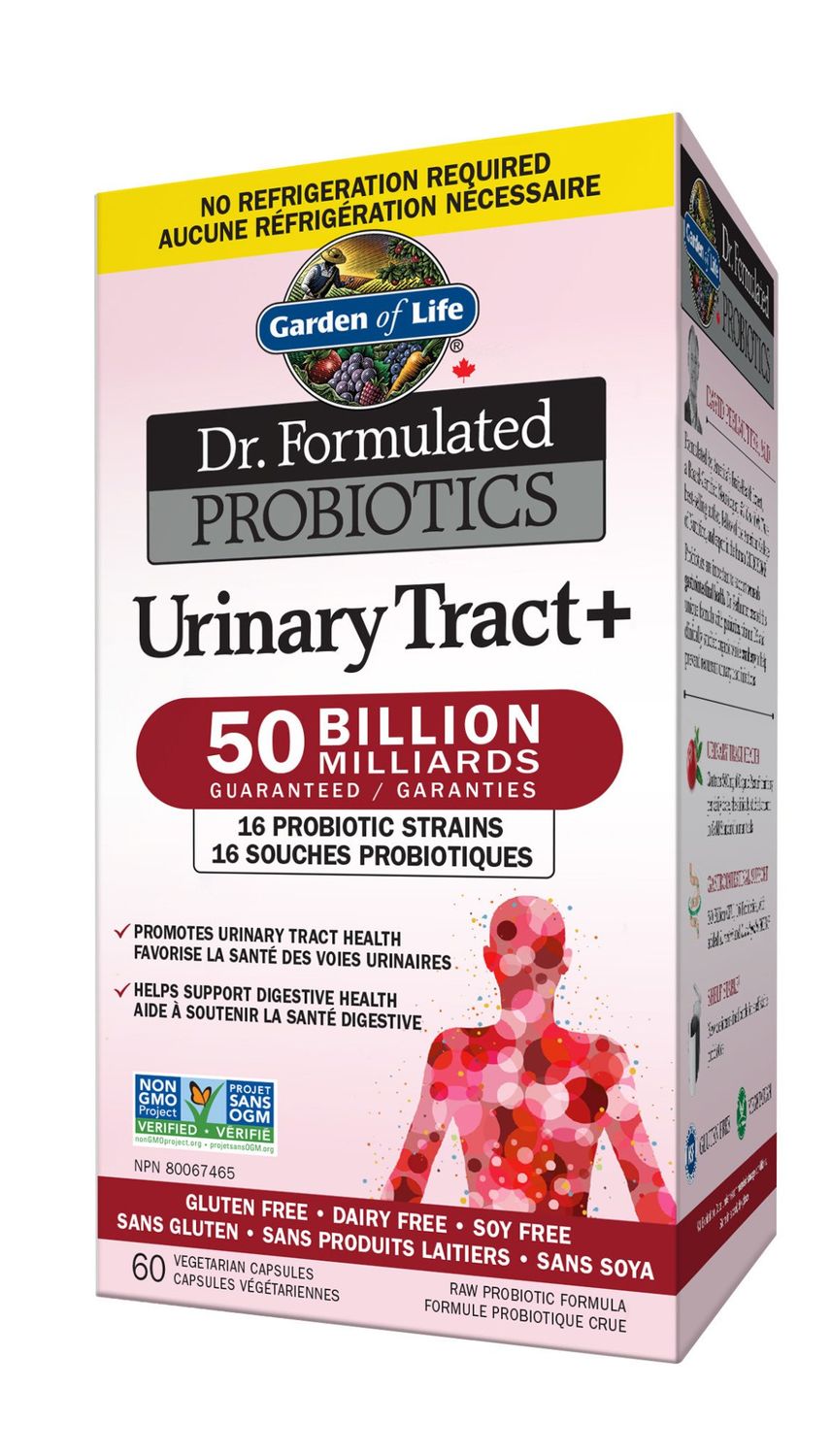 GARDEN OF LIFE DR F URINARY TRACT+ 50-B SS 60VCAPS