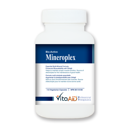 VITA AID BIO ACTIVE MINEROPLEX (MULTI MINERAL) WITH SHILAJIT 112 CAPS