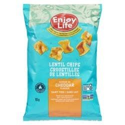 ENJOY LIFE LENTIL CHIPS CHEDDAR 113G