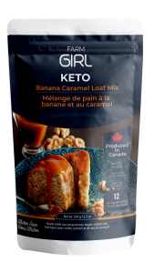 FARM GIRL KETO CARAMEL BANANA LOAF MIX 350G