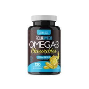AQUAOMEGA HIGH EPA CHEWABLES LEMON 120'S