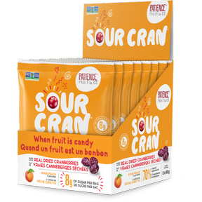 PATIENCE FRUIT &amp; CO. SOUR CRAN PEACH 60G