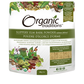 ORGANIC TRADITIONS SLIPPERY ELM BARK POWDER 200G
