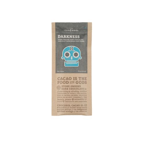 CHOCOSOL DARKNESS (75%) CHOCOLATE 75G