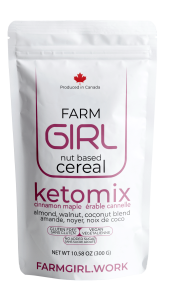 FARM GIRL KETOMIX GRANOLA CINNAMON MAPLE 300G