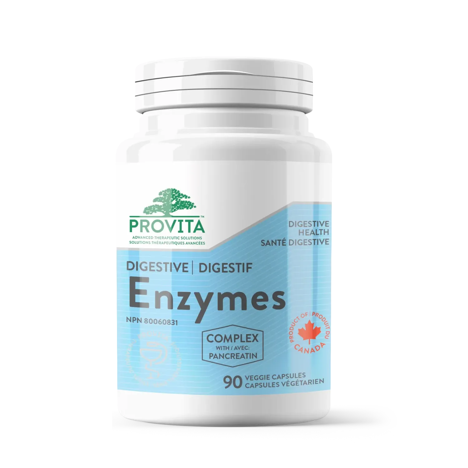 PROVITA DIGESTIVE ENZYMES 90 VEG CAPS