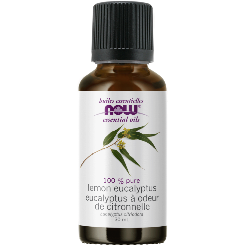 NOW ESSENTIAL OILS, LEMON &amp; EUCALYPTUS BLEND 1 fl oz (30 ml)