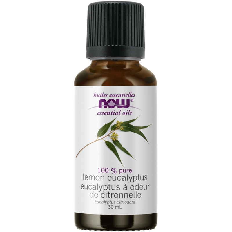 NOW ESSENTIAL OILS, LEMON &amp; EUCALYPTUS BLEND 1 fl oz (30 ml)
