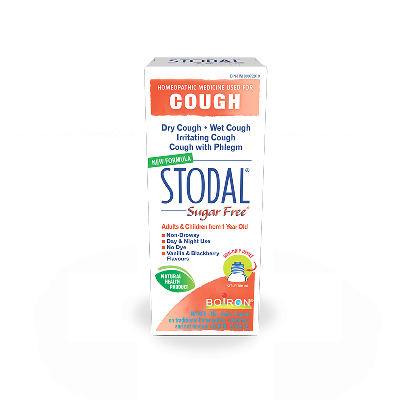 BOIRON STODAL FOR COUGH SUGAR FREE FOR ADULTS &amp; CHILDREN 200ML