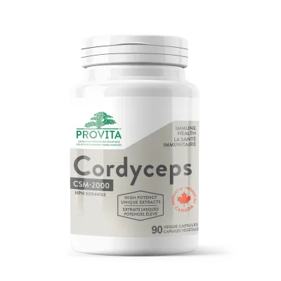 PROVITA CORDYCEPS CSM 2000 90 CAPS (4:1 EXTRACT)