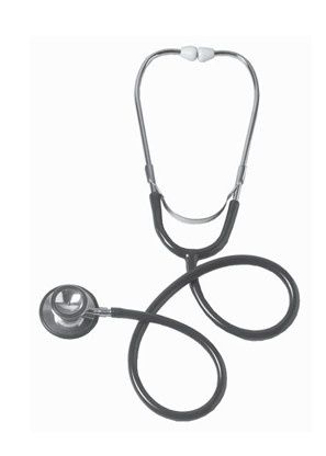 ALMEDIC DOUBLE HEAD STETHOSCOPE - NAVY BLUE  (IN BOX) (10-1330)