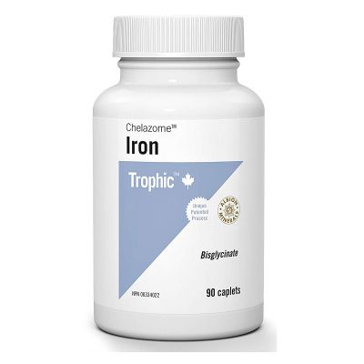TROPHIC IRON CHELAZOME 25MG 90 CAPLETS