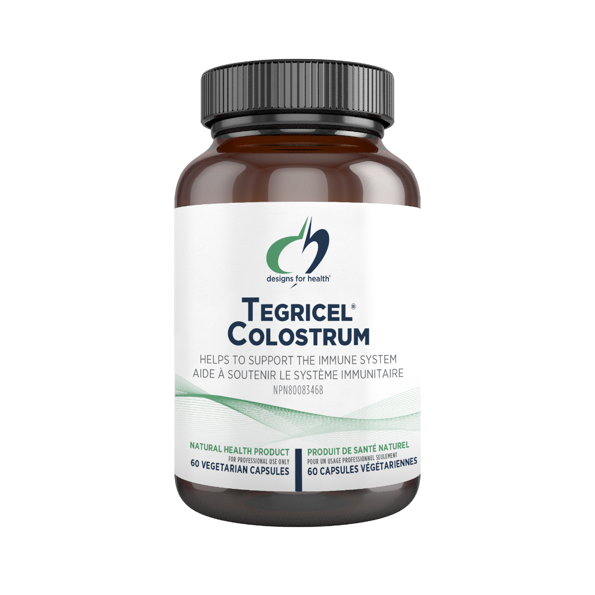 DESIGNS FOR HEALTH TEGRICEL COLOSTRUM 60 VEG CAPS