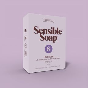 SENSIBLE CO. BAR SOAP LAVENDER 110G