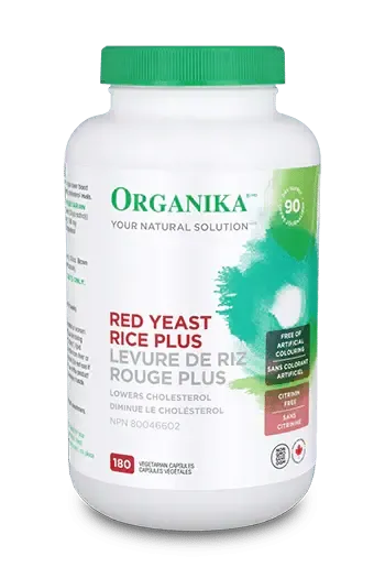 ORGANIKA RED YEAST RICE PLUS 180 CAPS