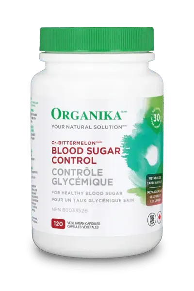 ORGANIKA BLOOD SUGAR CONTROL 500MG 120 CAPS