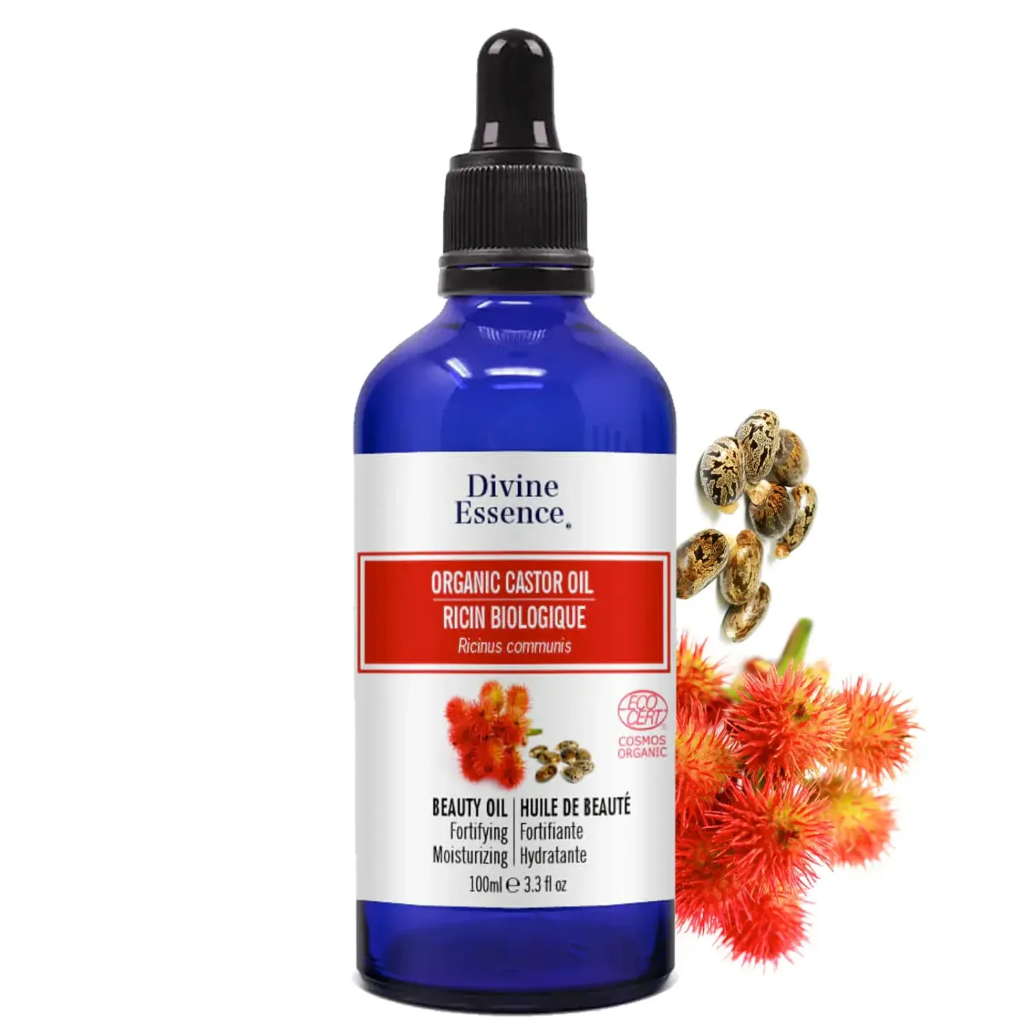 DIVINE ESSENCE CASTOR OIL - ORGANIC 100ML