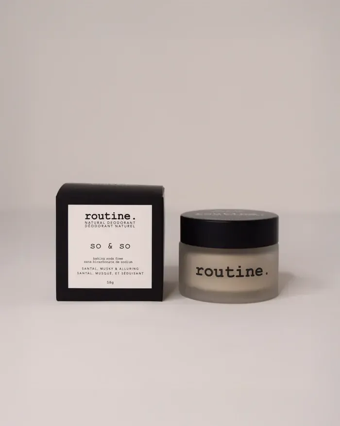 ROUTINE SO &amp; SO (BSF) 58g JAR