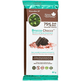 BROCCO-CHOCCO 75% DARK 80G