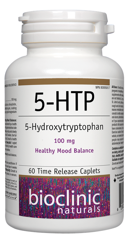 BIO CLINIC 5 HTP TIME RELEASE 100MG 60 CAPS
