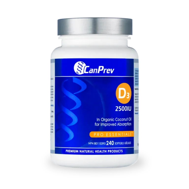CANPREV VITAMIN D3 2500IU 240 SOFTGELS