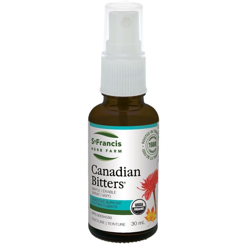 ST FRANCIS CANADIAN BITTERS MAPLE SPRAY 30ML