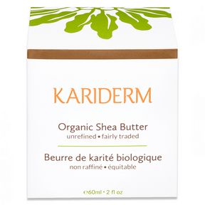 KARIDERM SHEA BUTTER ORGANIC &amp; FAIR TRADE 60ML