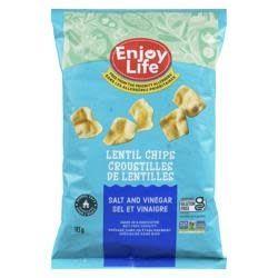 ENJOY LIFE LENTIL CHIPS SALT AND VINEGAR 113G