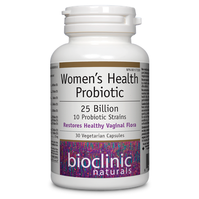 BIO CLINIC WOMEN'S HEALTH PROBIOTIC 25 BILLION 30 VEGCAPS
